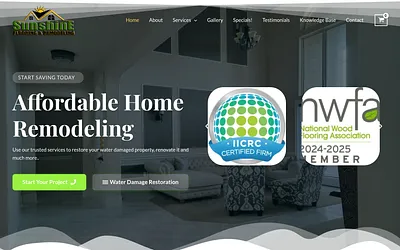 sunshineflooringandremodeling.com snapshot