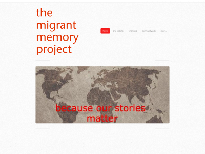 migrantmemoryproject.com snapshot
