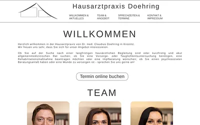 hausarztpraxis-doehring.de snapshot