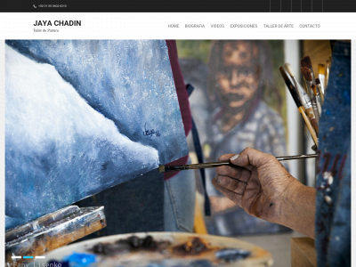 jayachadin.com snapshot