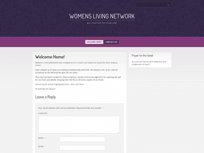 womenslivingnetwork.com snapshot