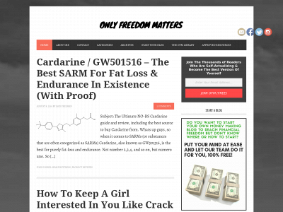 onlyfreedommatters.com snapshot