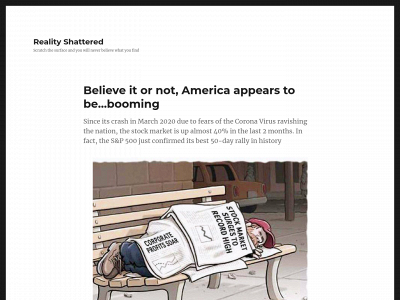 reality-shattered.com snapshot