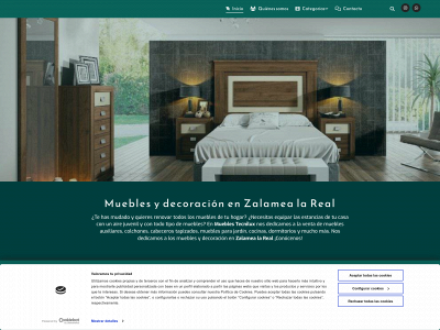 mueblestecnilux.com snapshot