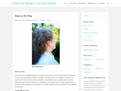 forgettheweight.com snapshot