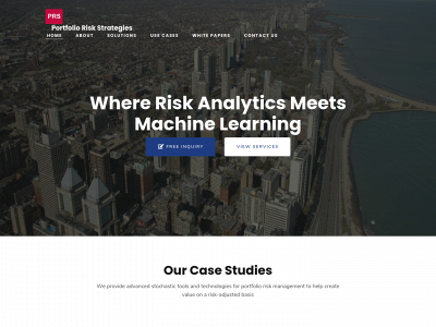 portfolioriskstrategies.com snapshot