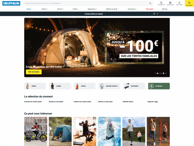 deacthlon.fr snapshot
