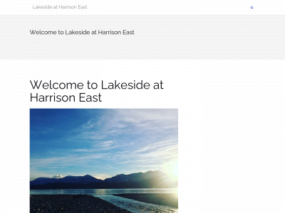 harrisonlakefront.com snapshot