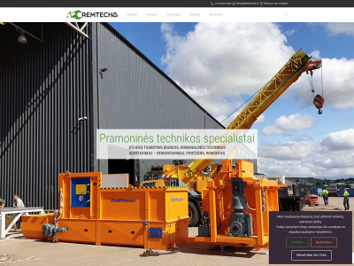remtecha.lt snapshot