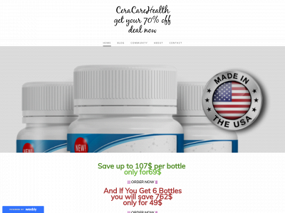 ceracarehealth.weebly.com snapshot