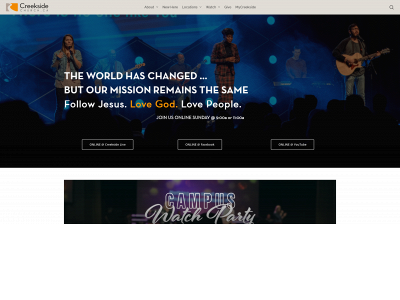 creeksidechurch.ca snapshot