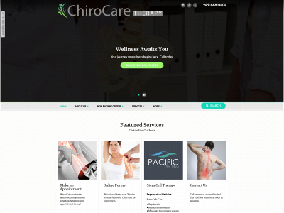 chirocaretherapy.com snapshot