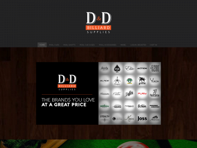 www.ddbilliardsupplies.com snapshot