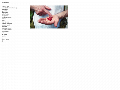 louisedegraeve.be snapshot