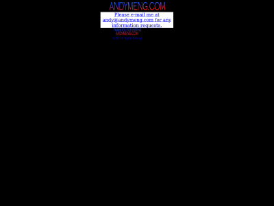 andymeng.com snapshot