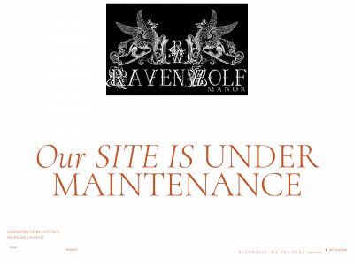 ravenwolfmanor.net snapshot