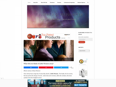 ifiwereascreenwriter.com snapshot