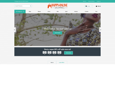 happy-online-shopping.com snapshot