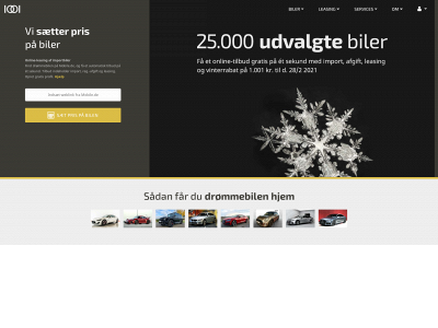 1001biler.dk snapshot