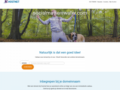 socialmatterswater.com snapshot
