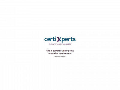 certixpert.be snapshot