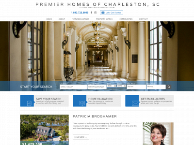 charlestonscluxuryrealestate.com snapshot