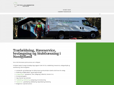 mr-traeservice.dk snapshot