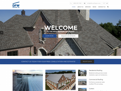 dfwroofinginc.com snapshot