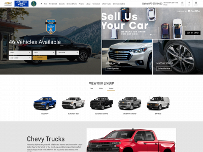 jackyjoneschevy.com snapshot