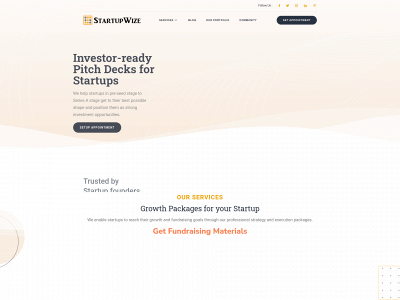 startupwize.com snapshot