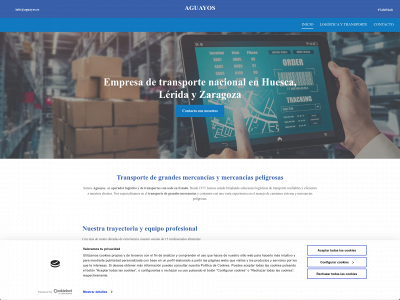 transportesaguayos.com snapshot