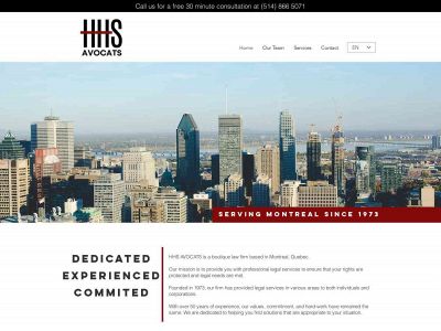 hhslaw.ca snapshot