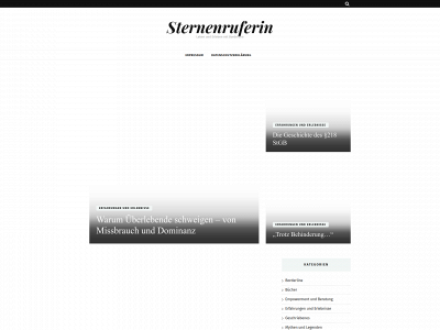 sternenruferin.de snapshot