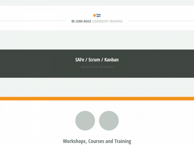 beleanagile.com snapshot