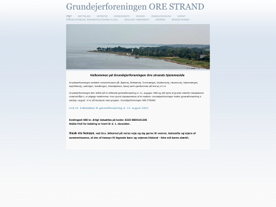 orestrand.nu snapshot