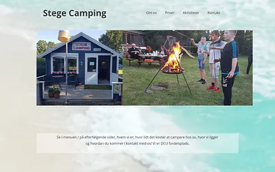 stegecamping.dk snapshot
