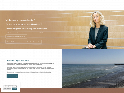 louisemarkholt.dk snapshot