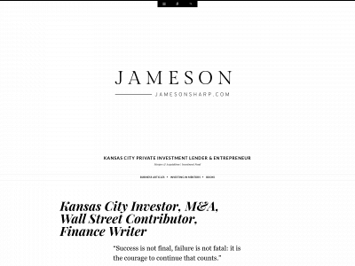 jamesonsharp.com snapshot