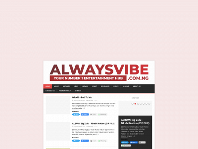 alwaysvibe.com.ng snapshot