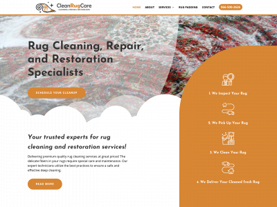 cleanrugcare.com snapshot