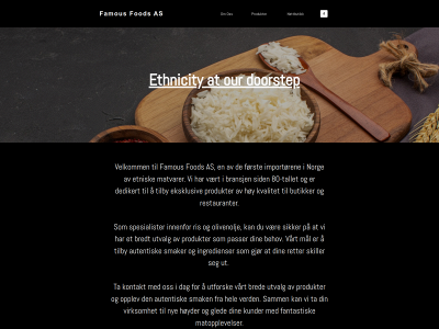famousfoods.no snapshot
