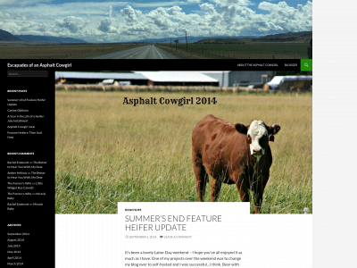 escapadesofanasphaltcowgirl.com snapshot