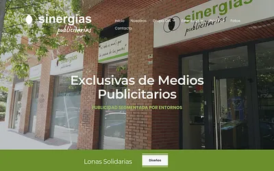 sinergiaspublicitarias.es snapshot