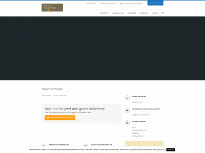 power-seminare.ch snapshot