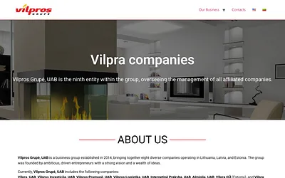 vilpragroup.com snapshot