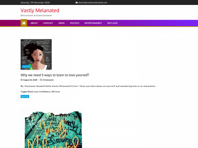 vastlymelanated.com snapshot