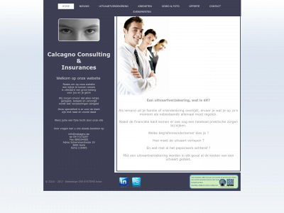 calcagno.be snapshot