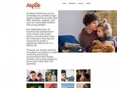 aspirefostering.com snapshot