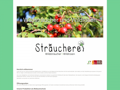 sträucherei.ch snapshot