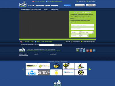 wamsports.com snapshot
